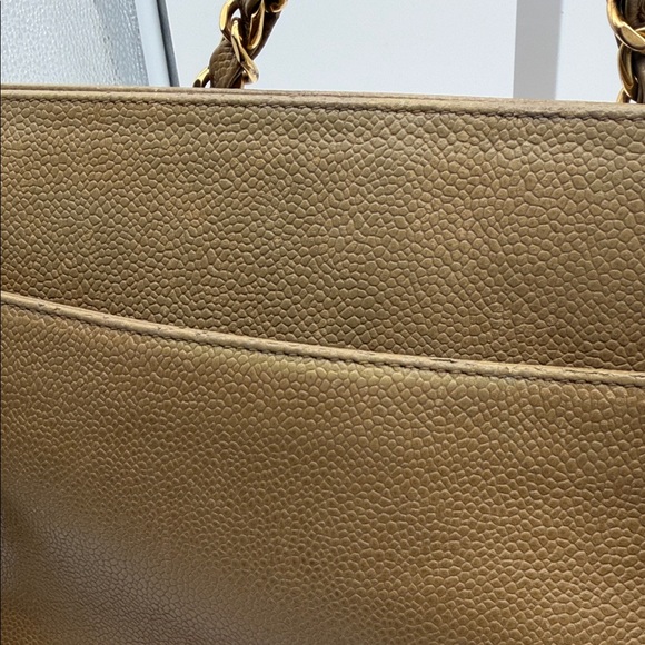 Chanel Triple CC Tote Bag in Caviar Leather - Picture 7 of 16
